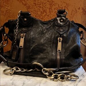 Cynthia Rowley Leather Satchel/Crossbody Bag